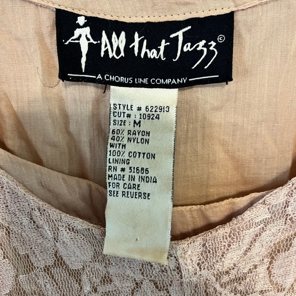 Vintage 90s All that Jazz Lace Ombre Maxi Dress - Picture 5 of 6